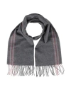 Brunello Cucinelli Man Scarf Lead Size - Silk In Gray