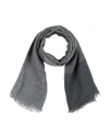 Brunello Cucinelli Man Scarf Lead Size - Silk, Linen