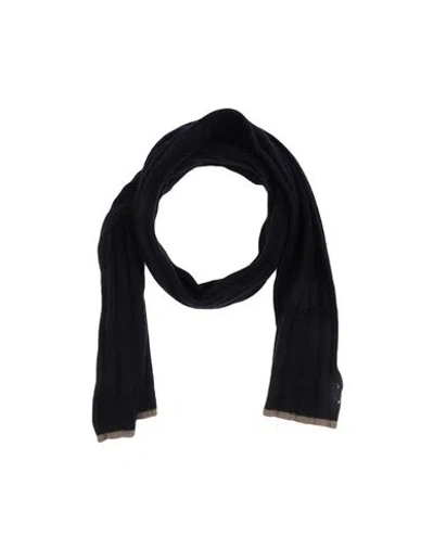 Brunello Cucinelli Man Scarf Midnight Blue Size - Cashmere