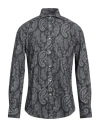 Brunello Cucinelli Man Shirt Slate Blue Size Xl Cotton