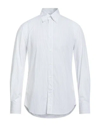 Brunello Cucinelli Man Shirt White Size 3xl Cotton