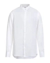 Brunello Cucinelli Man Shirt White Size 3xl Linen In White