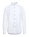 Brunello Cucinelli Man Shirt White Size Xxl Cotton In White