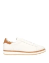 Brunello Cucinelli Leather Low-top Sneakers In White