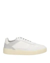 Brunello Cucinelli Man Sneakers Light Grey Size 8.5 Leather