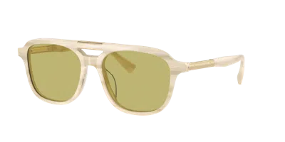 Brunello Cucinelli Man Sunglass Bc4001s In Yellow