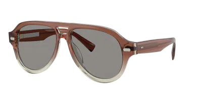 Brunello Cucinelli Man Sunglass Bc4017s Paul In Gray
