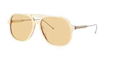 Brunello Cucinelli 57mm Pillow Sunglasses In Brown