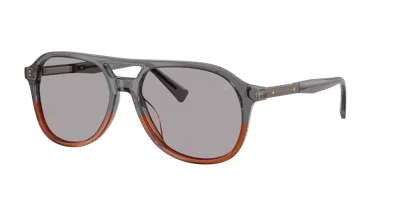Brunello Cucinelli 56mm Polarized Pilot Sunglasses In Multi