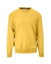 BRUNELLO CUCINELLI BRUNELLO CUCINELLI BRUNELLO CUCINELLI PULLOVER MAN SWEATER YELLOW SIZE 44 CASHMERE