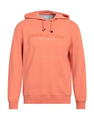 Brunello Cucinelli Man Sweatshirt Mandarin Size L Cotton, Polyamide