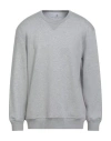 Brunello Cucinelli Man T-shirt Grey Size Xl Cotton, Polyamide, Cashmere, Silk In Gray
