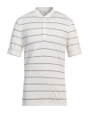 Brunello Cucinelli Man T-shirt Ivory Size Xl Linen, Cotton In White