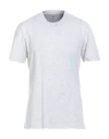 Brunello Cucinelli Man T-shirt Light Grey Size 3xl Cotton