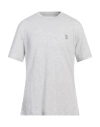 Brunello Cucinelli Short Sleeve Crew-neck T-shirt In Grey
