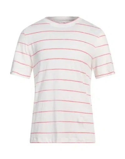 Brunello Cucinelli Man T-shirt Off White Size Xxl Linen, Cotton