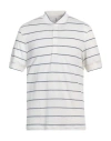 Brunello Cucinelli Striped Cotton-linen T-shirt In Navy Blue White