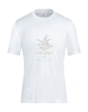Brunello Cucinelli Man T-shirt White Size L Cotton