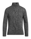 Brunello Cucinelli Man Turtleneck Grey Size 46 Cashmere In Grey