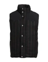 Brunello Cucinelli Man Vest Black Size Xl Polyamide, Elastane, Polyester, Alpaca Wool, Wool In Black