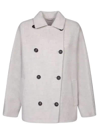 BRUNELLO CUCINELLI MARBLE OVERSIZED COAT
