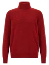 Brunello Cucinelli High Neck Sweater Sweaters And Cardigans Multicolor In Multi
