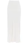 Brunello Cucinelli Women Line Blend Long Skirt In White