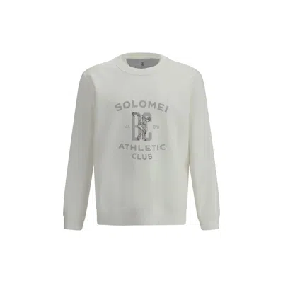 BRUNELLO CUCINELLI MAXI PRINT SWEATSHIRT