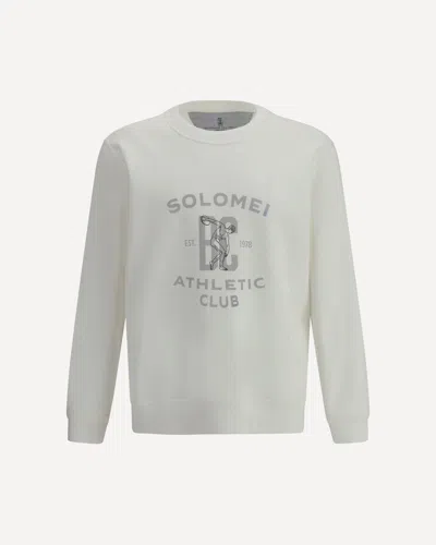 BRUNELLO CUCINELLI MAXI PRINT SWEATSHIRT