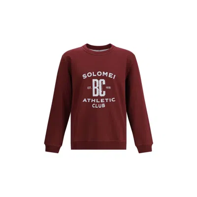BRUNELLO CUCINELLI MAXI PRINT SWEATSHIRT