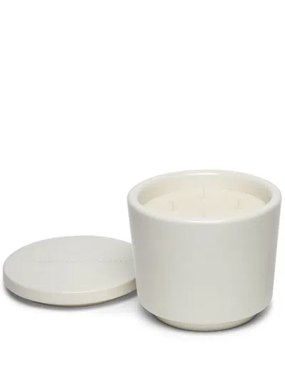 Brunello Cucinelli Maxi Scented Candle (3612g) In White