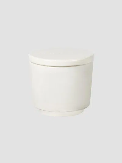 Brunello Cucinelli Maxi Scented Candle In Craquelé Ceramic Vessel With Lid In Animal Print