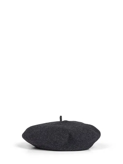 Brunello Cucinelli Mcap90136-c2803 Wool Beret In Gray