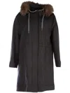 Brunello Cucinelli Hooded Jacket In Brown
