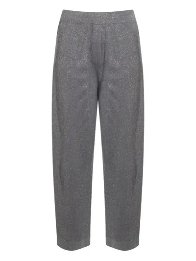 BRUNELLO CUCINELLI MEDIUM GREY TROUSERS