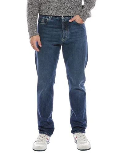 Brunello Cucinelli Medium Wash Iconic Fit Jean In Blue
