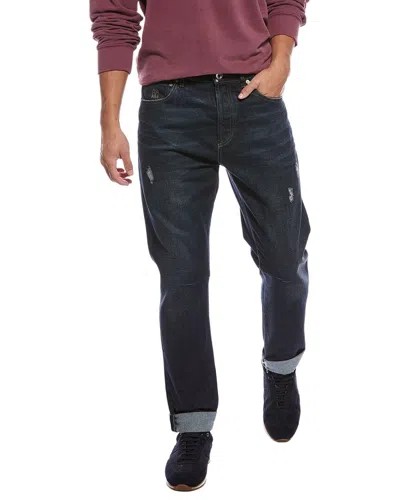 Brunello Cucinelli Medium Wash Leisure Fit Jean In Black