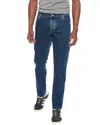 Brunello Cucinelli Medium Wash Skinny Jean In Multi