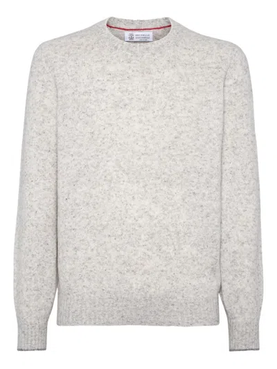 BRUNELLO CUCINELLI MÉLANGE-EFFECT SWEATER