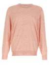 Brunello Cucinelli Melange Effect Sweater Sweaters And Cardigans Pink In Pink