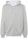 Brunello Cucinelli Leisure Zipped Sweatshirt In Grey