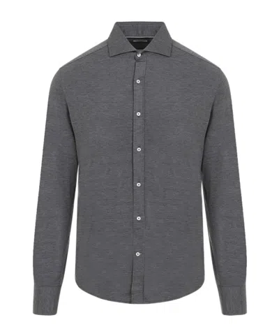 BRUNELLO CUCINELLI BRUNELLO CUCINELLI BUTTONED LONG-SLEEVED SHIRT