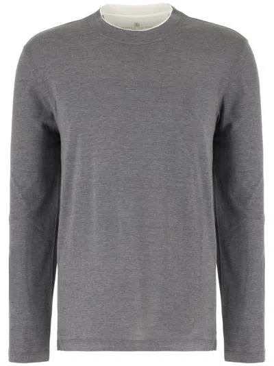 BRUNELLO CUCINELLI MÉLANGE SWEATER