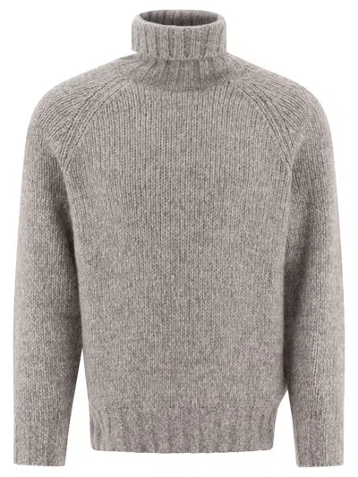 BRUNELLO CUCINELLI BRUNELLO CUCINELLI MELANGE TURTLENECK SWEATER