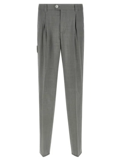 BRUNELLO CUCINELLI BRUNELLO CUCINELLI MÉLANGE WOOL PANTS