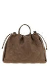 Brunello Cucinelli Mellow Large Shopping Bag In Brown