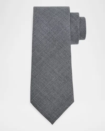 BRUNELLO CUCINELLI MEN & APOS;S LIGHTWEIGHT WOOL SOLID TIE
