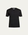 Brunello Cucinelli Men's Basic-fit V-neck T-shirt In Black