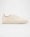 Brunello Cucinelli Leather Low-top Sneakers Rubber Sole In White
