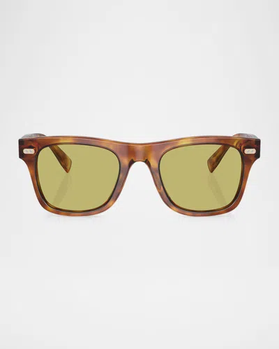 BRUNELLO CUCINELLI MEN'S PILLOW SUNGLASSES
